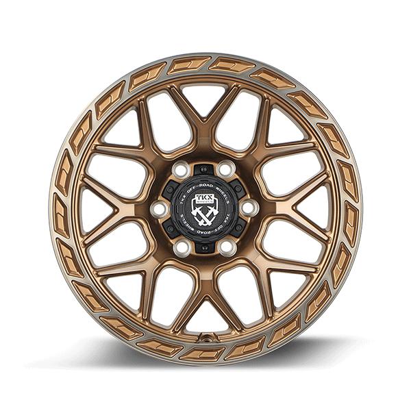 TKX WHEELS-T807BZ - BRONZE WITH DARK TINT EDGE