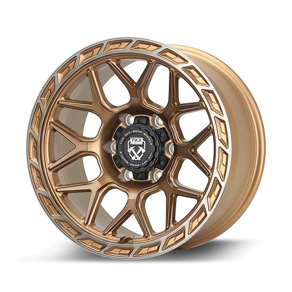 TKX WHEELS-T807BZ - BRONZE WITH DARK TINT EDGE