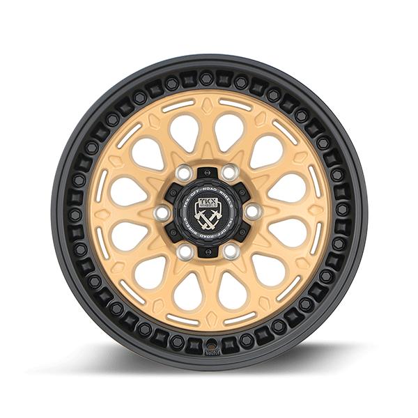 TKX WHEELS-T808DY - DESERT YELLO AND BLACK LIP