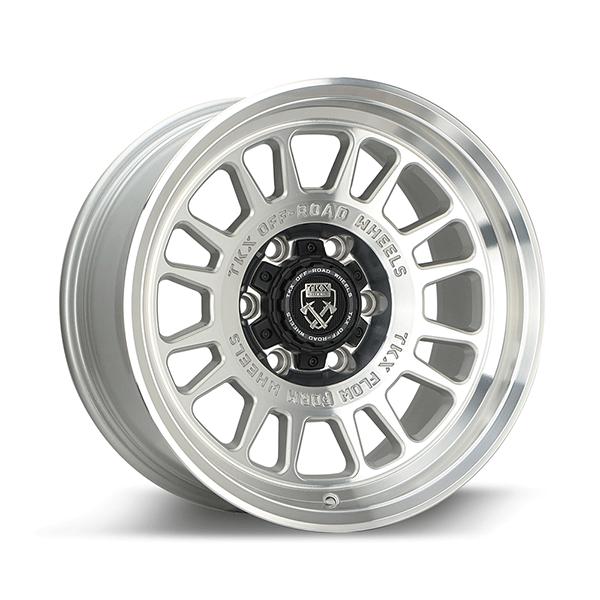 TKX WHEELS-TF161SMF - SILVER AND MACHINED FACE